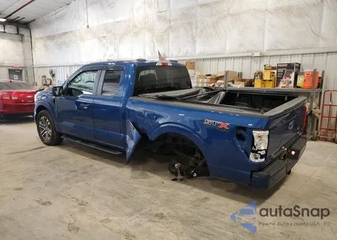 2022 Ford F150 Super Cab from USA, damaged, VIN 1FTEX1EP9NFA15548